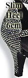 Slim Heel 6cm for lady dance shoes